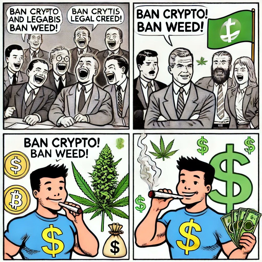 PotSeedweb3's tweet image. First they ignore us, then they fight us, then we roll up and stake. 🔥🌿 This is also a test