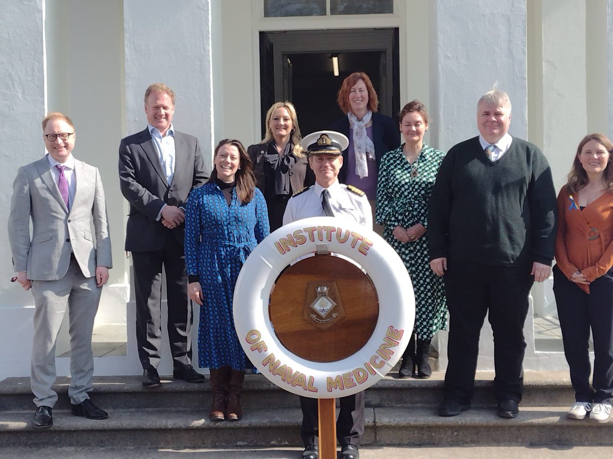 CdreAHofman's tweet image. Yesterday the Institute of Naval Medicine hosted MPs through the Parliamentary Engagement Scheme. During the visit they were able to gain an understanding of essential occupational medical, environmental safety and scientific operational support delivered to Navy & Defence.