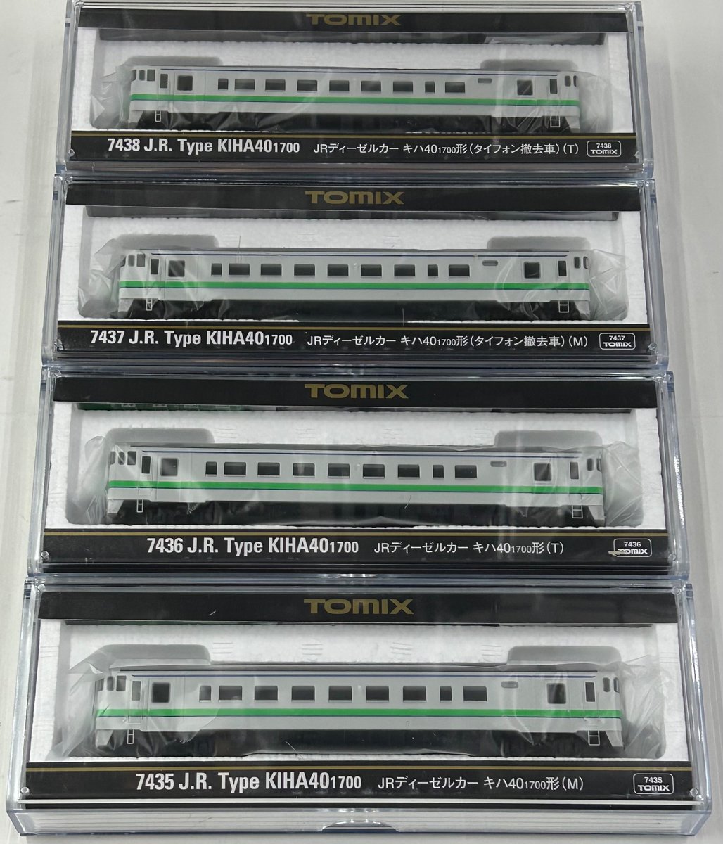 TOMIX KIHA401700形 ディーゼルカー 7436 7435 トミックス 7436 キハ40