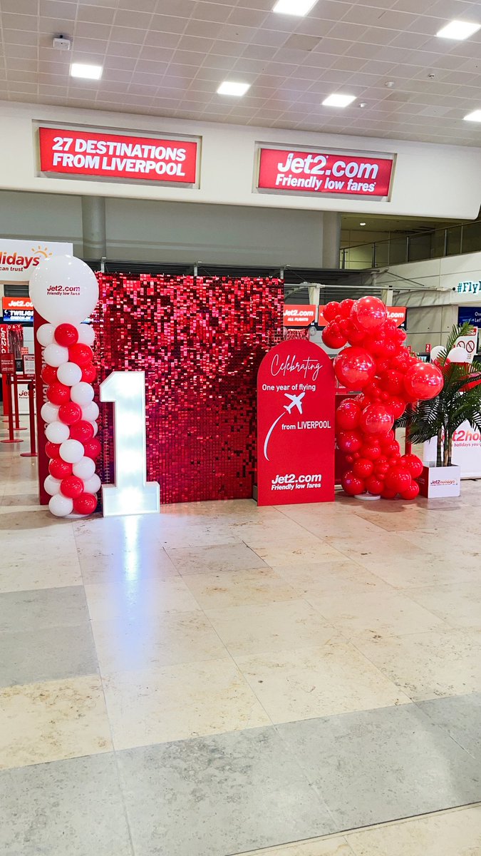 FashionGoToGal's tweet photo. Wishing all the Jet2 crew at LPL a very happy 1st anniversary of flying from Liverpool John Lennon Airport ✈️
#jet2 #jet2pics @jet2tweets https://t.co/vu5pl3xhBJ