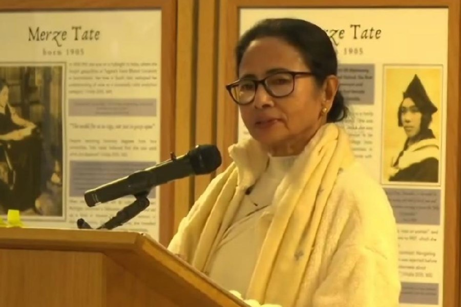 ttindia's tweet photo. #InPics | 'To counter CM's lies': SFI-UK protest disrupts #MamataBanerjee's Oxford University speech

#OxfordUniversity #sfi #unitedkingdom #protest 

(@sop_dope reports)  

https://t.co/tAbyAt85pX