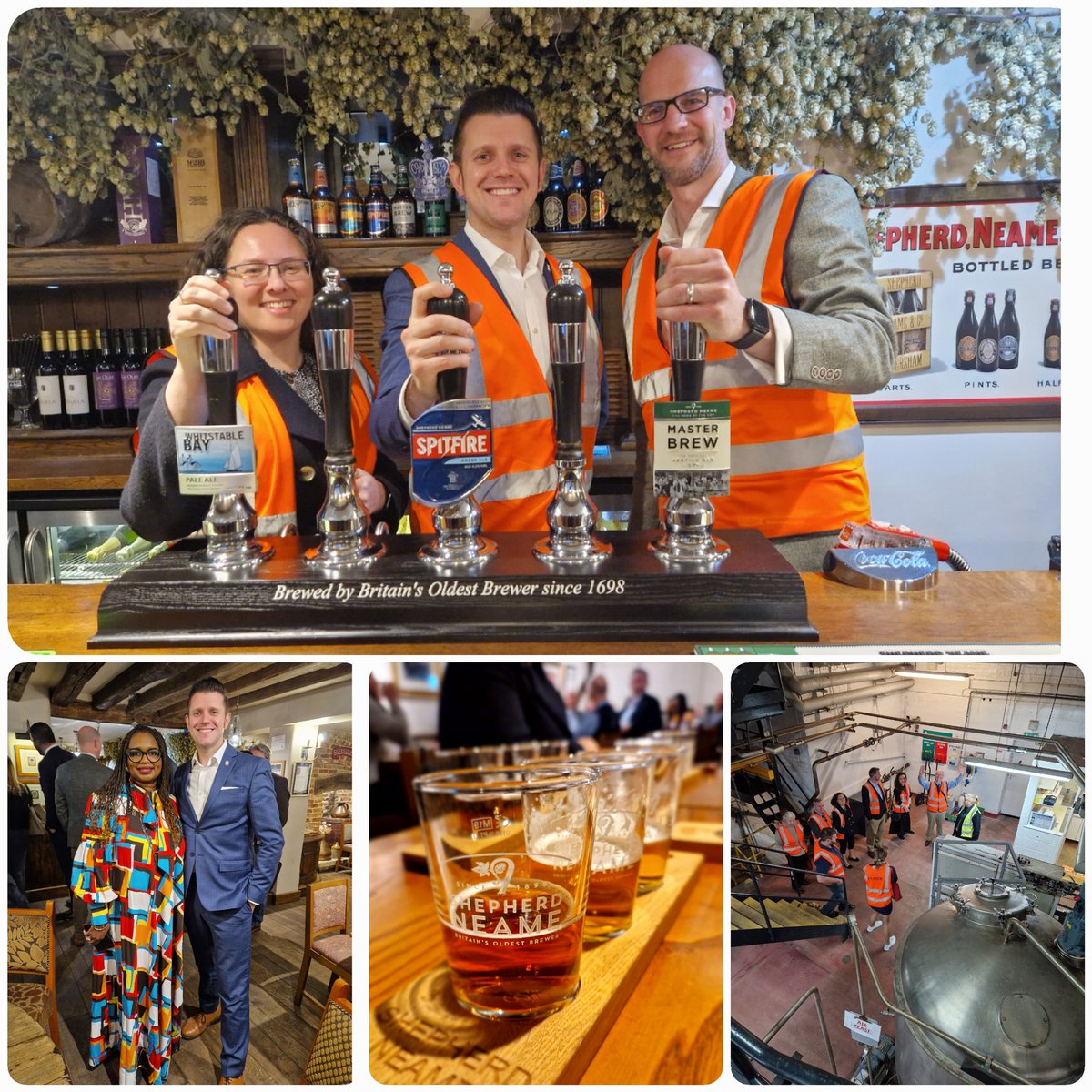 RBWR's tweet image. Wonderful to join our Institute of Hospitality members this week in my home county of Kent, where we, alongside Shepherd Neame, Britain’s oldest brewery, had the pleasure of celebrating Great British beer. 

This event was a fantastic opportunity to join our #HospitalityFamily…