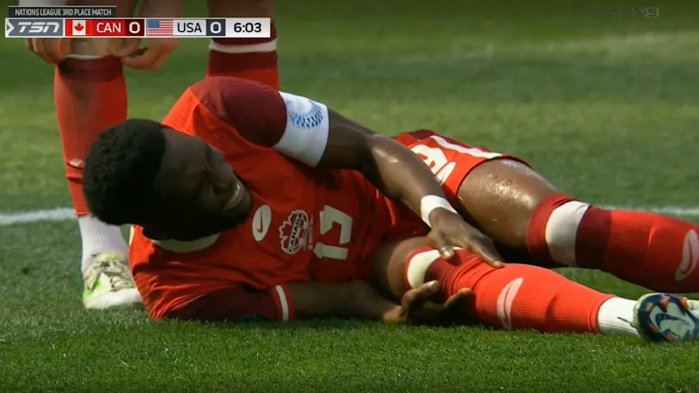 CEO Jan-Christian Dreesen says Bayern could take legal action against Canada Soccer: "We demand that Canada Soccer fully investigate the events and we expressly reserve the right to take legal action. Sending an obviously injured player with a damaged knee on a twelve-hour