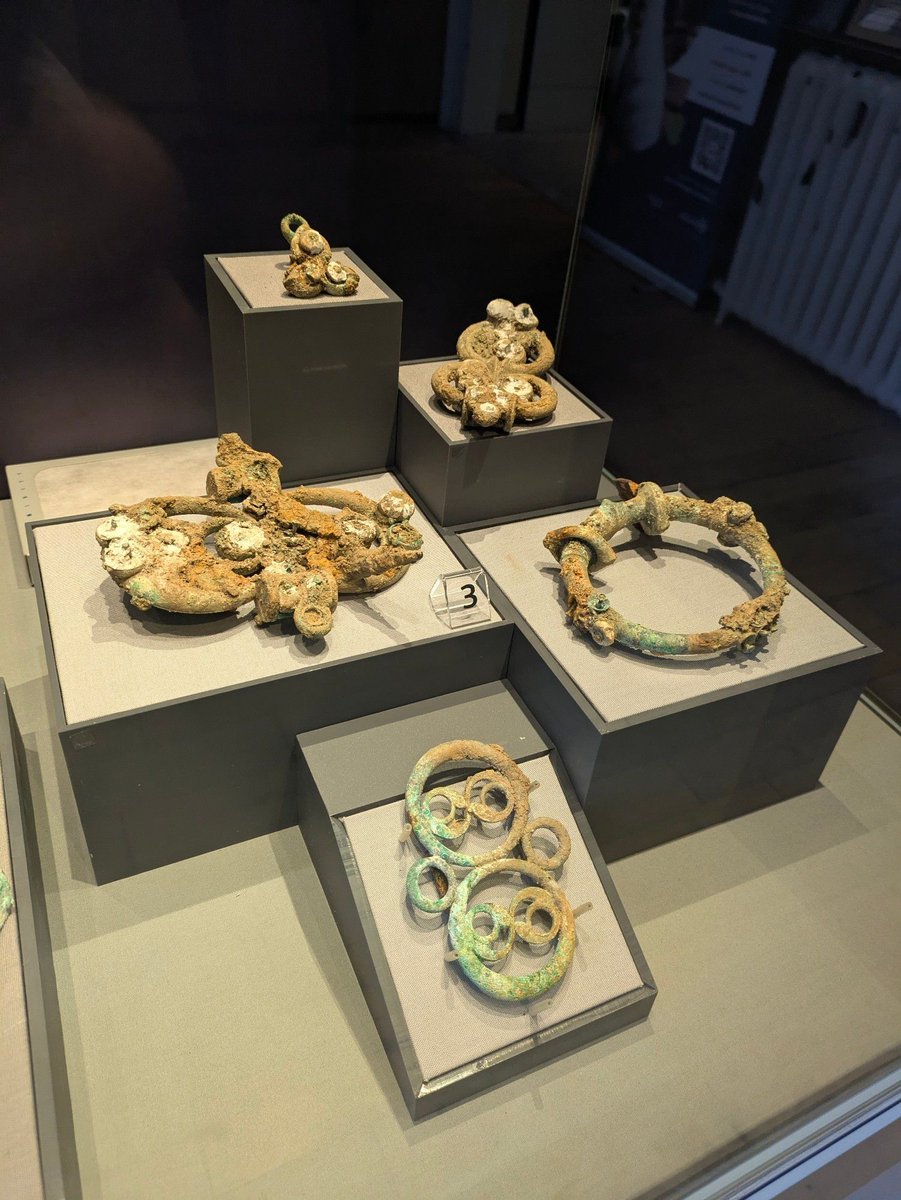 YORYM_FLO's tweet image. The Melsonby Hoard is one of the UK's most significant Iron Age finds & could rewrite what we know about the period. Help the Yorkshire Museum acquire & conserve the hoard, keeping it in a public collection. #FindsFriday #SaveTheMelsonbyHoard Donate today: crowdfunder.co.uk/p/save-the-mel…