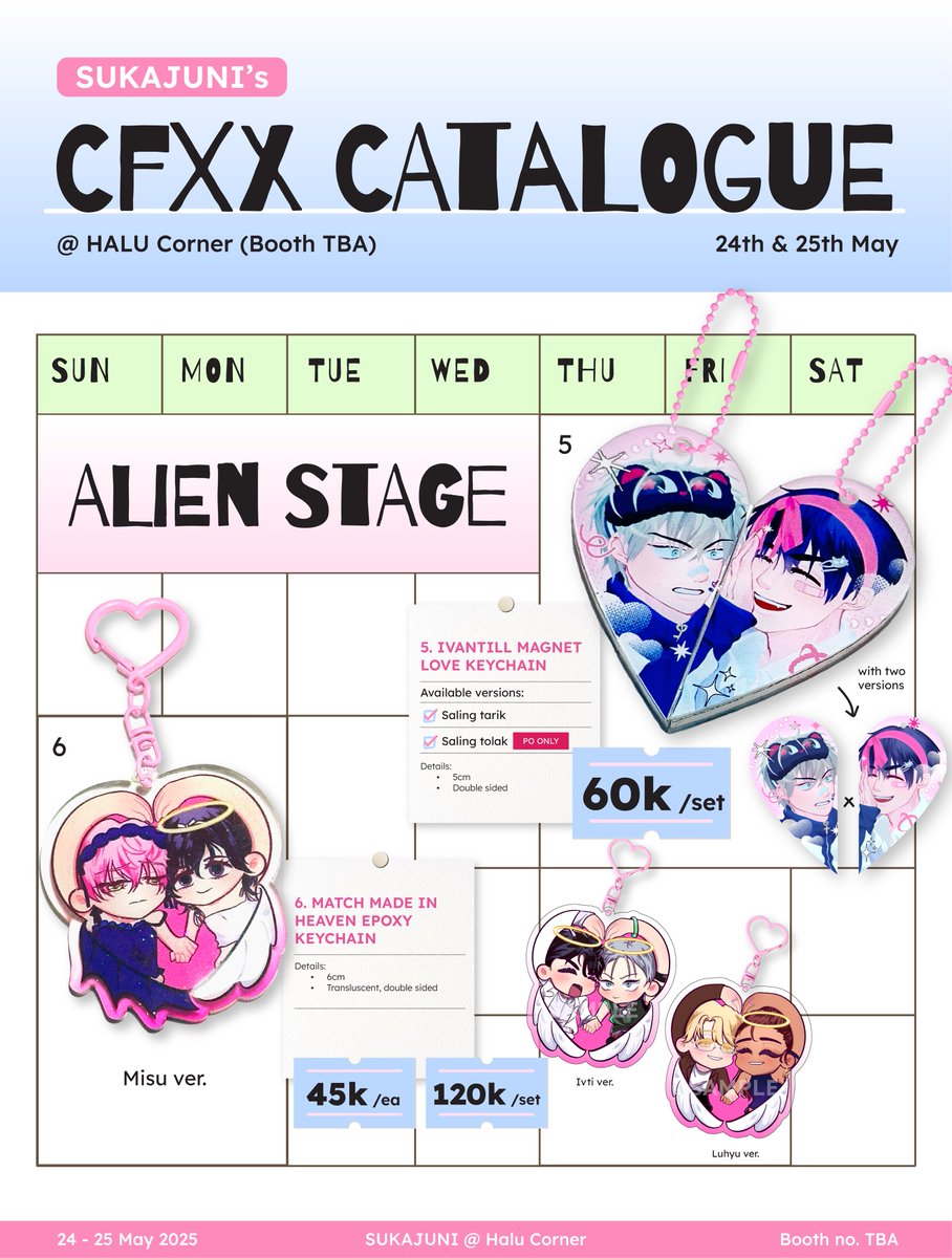 ( 🔁and♥️ are appreciated ! )

my #comifuro20 catalogue + po pickup and mail order is now open!

📢giveaway + art raffle below!

— po period: 28 march - 6 april
— #CFXX both days (booth tba)

fandoms: link click, alien stage, tgswiiwagaa, plave

🔗 below

#CFXXcatalogue 
(1/4)