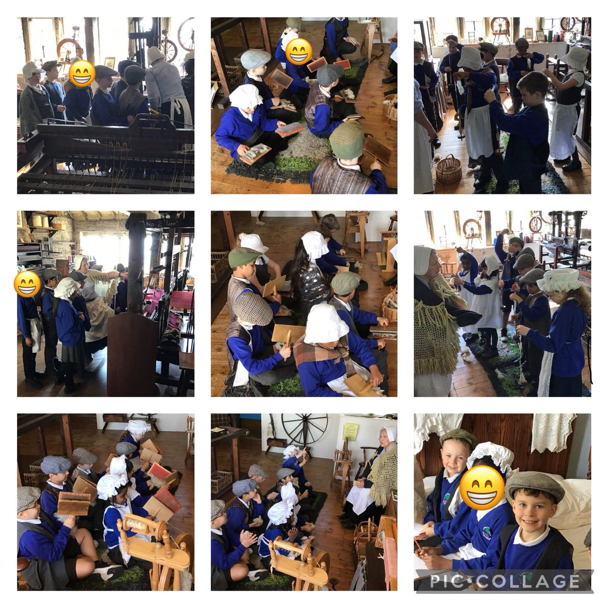 ReinwoodJuniors's tweet photo. Here are a selection of pictures from our wonderful Colne Valley Museum trip last week in #RJS3B I am so proud of how amazing each and every child was during our day! They tried so hard with every activity and loved listening to stories about Victorian life. #RJSHistory https://t.co/Li3xbz4btW
