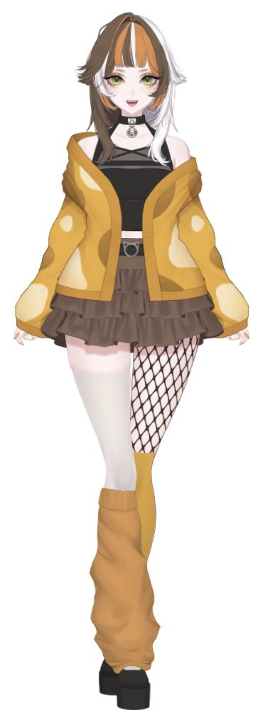 VTUBERS‼️
 
drop your character sheets - i’ll be making a few into minecraft skins for FREE! i need to practice😅

(full body refs are heavily preferred, but if you don’t have one a description will do or i’ll just make it up)

example: