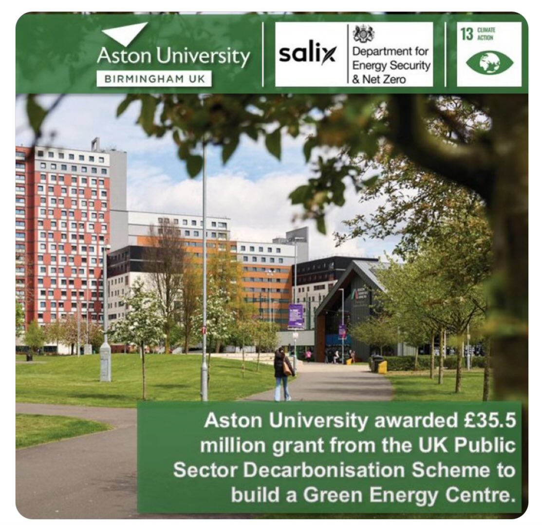 Prof. Aleks Subic (@profalekssubic) on Twitter photo Delighted to share this game changing environmental innovation that will se <a href="/AstonUniversity/">Aston University</a> achieve net zero emissions by 2028, two years before our strategic 2030 target. Unique net zero emissions campus in the heart of #Birmingham. Delighted to share this game changing environmental innovation that will se <a href="/AstonUniversity/">Aston University</a> achieve net zero emissions by 2028, two years before our strategic 2030 target. Unique net zero emissions campus in the heart of #Birmingham.