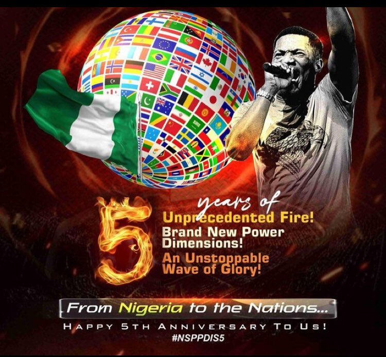 sholaykehinde's tweet image. Congratulations 🎉 NSPPD is 5!!! I am in my NEW. 

What GOD Cannot Do Does Not Exist.

#NSPPD IS 5! 

#7AM 🔥 PRAYERS.