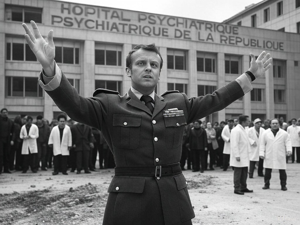 🔴France :  E. Macron, le Président Fou : Preuves Irréfutables de sa Mégalomanie Délirante -Marc Joly. 

« Parce que je veux être président, je vous aime et je vous ai compris » : La Preuve Ultime de la Démence Macronienne
Dès février 2017, bien avant son élection, Emmanuel