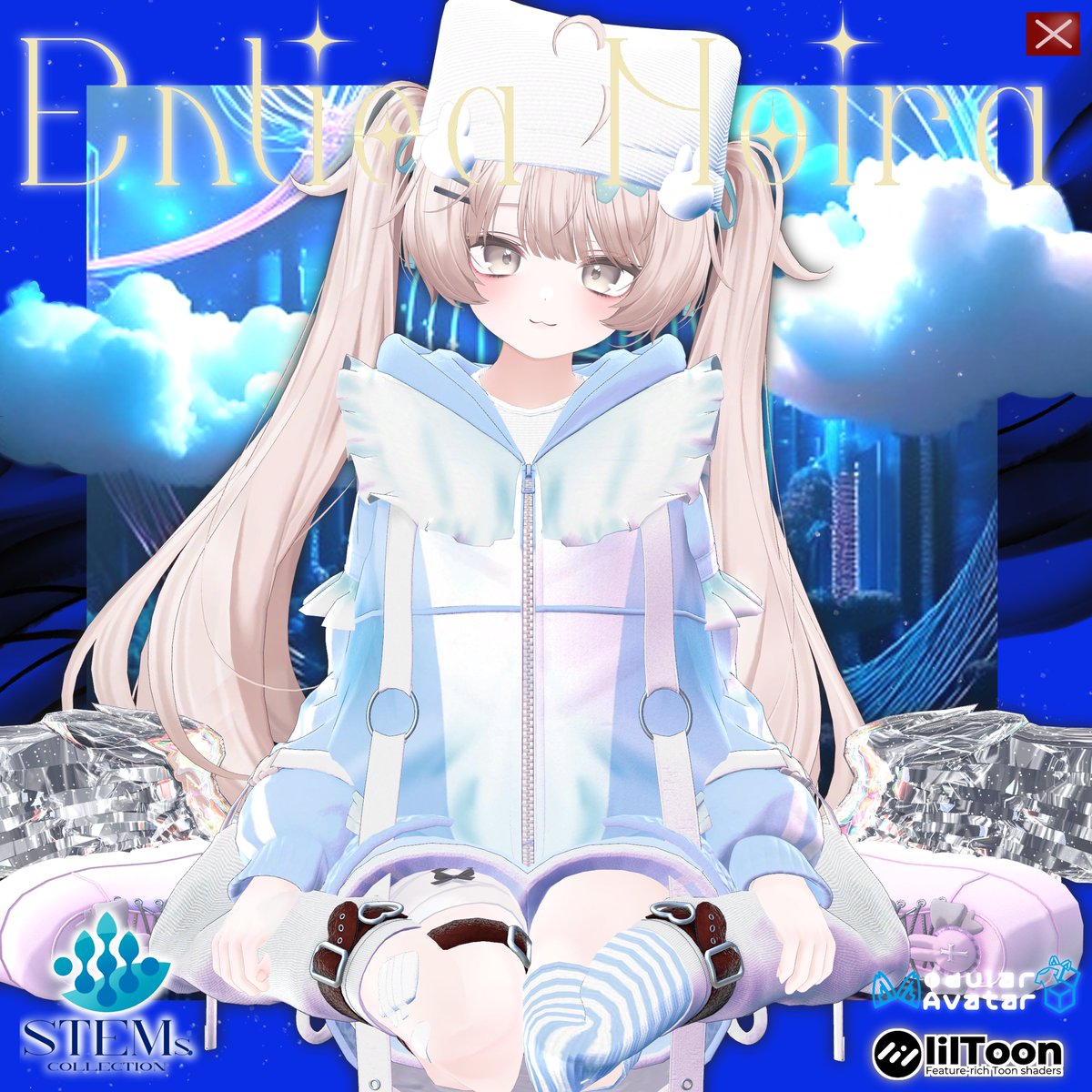 🌿商品発売のお知らせ🌿

【エンティカノイラ-Entica_Noira-】
発売しました!✨
stemscollection.booth.pm/items/6742275

記念プレゼントキャンペーンで
フォロー＆このツイートのリポストで
5名様にプレゼントします!

またBOOTHスキ100で抽選枠を＋1❗

※～3/30 18:00

#STEMsCOLLECTION #VRChat #booth #booth_pm