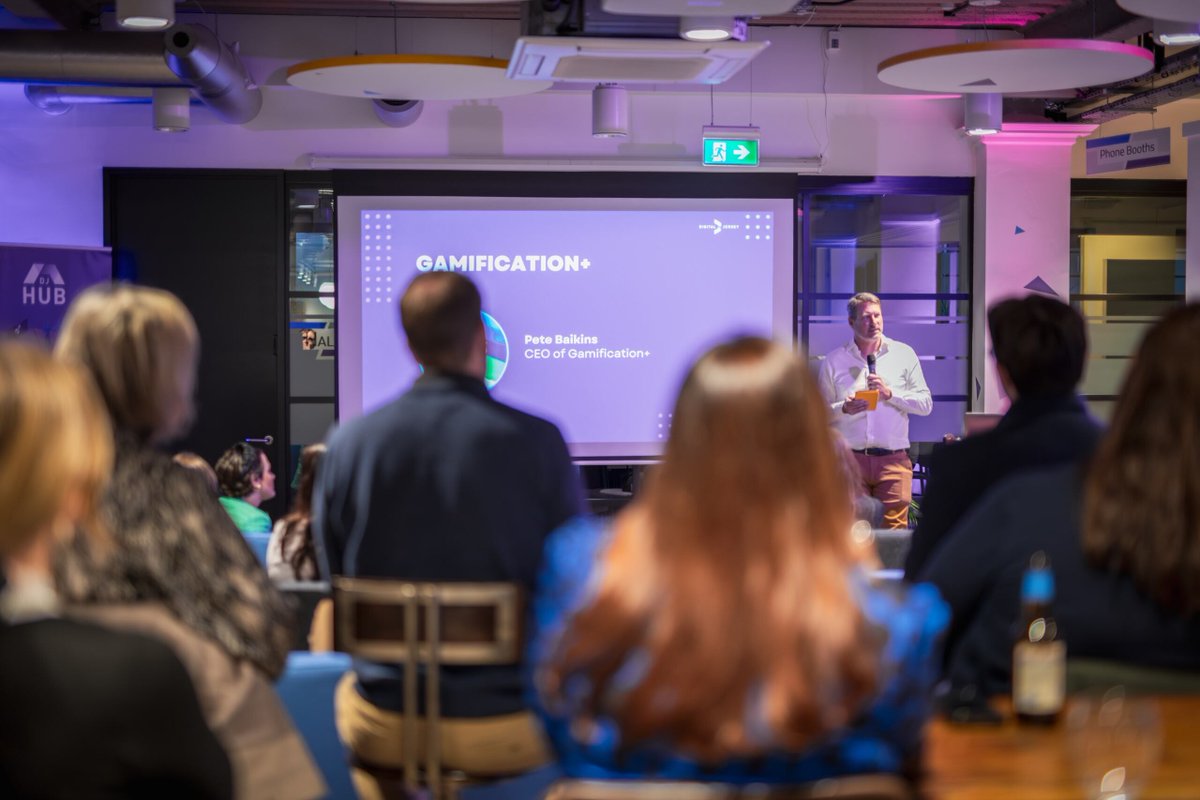 GAMIFICATION+🎮 (@gamifiplus) on Twitter photo 🌟 Great connections and conversations at the @digitaljersey Member Meetup! <a href="/petebaikins/">Pete Baikins 🎮</a> enjoyed discussing tech trends, gamification insights, and the future of digital innovation with fellow digital pioneers. Thanks to everyone who made it a fantastic event! 🌟 Great connections and conversations at the @digitaljersey Member Meetup! <a href="/petebaikins/">Pete Baikins 🎮</a> enjoyed discussing tech trends, gamification insights, and the future of digital innovation with fellow digital pioneers. Thanks to everyone who made it a fantastic event!