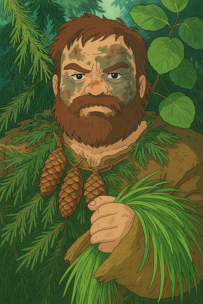 _Gerceval_'s tweet photo. Kaamelott version Ghibli. https://t.co/Az3RI5ZtKM