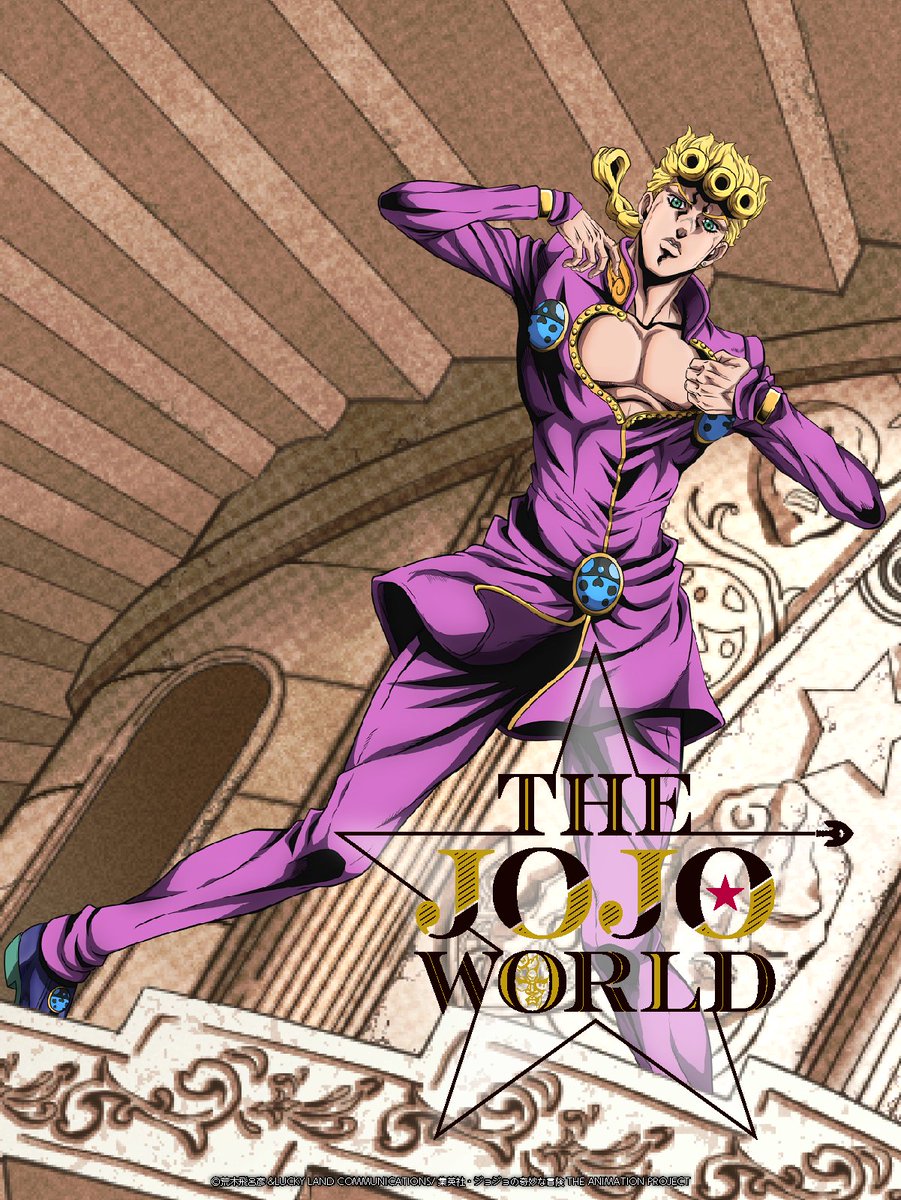ジョジョ ジョルノ・ジョバァーナ 大型ブランケット J-WORLD TOKYO