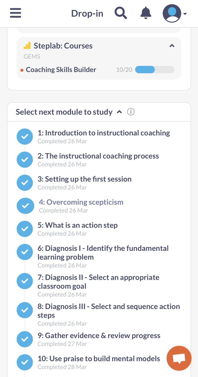 jennymortlock's tweet image. On my way to becoming a StepLab champ 🏆 Thank you @Steplab_co for helping me refine my coaching skills and making feedback count! #Steplab #BetterMentoring #ExcellenceinTeaching