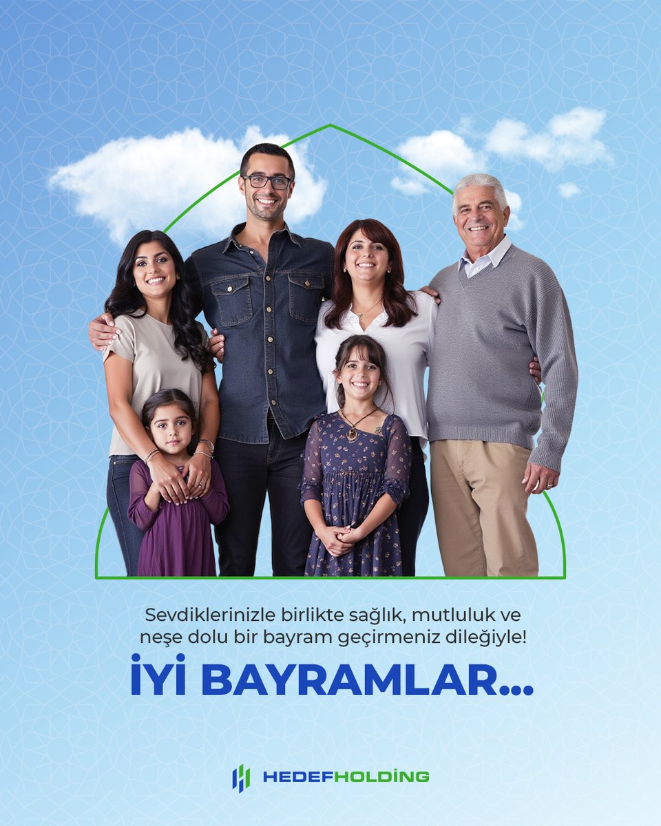 Bayramlar, birlik ve beraberliğin güçlendiği, paylaşmanın ve dayanışmanın değer kazandığı özel günlerdir. 

Hedef Holding olarak, dayanışmanın, sevginin ve paylaşmanın hayatımızdaki önemini her fırsatta vurgularken, bayramların bu güzel duyguları pekiştirdiğine inanıyoruz.