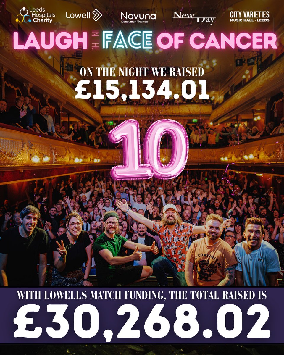JordanFrankLong's tweet photo. @LDShospcharity @reed_mat @DarrenWalshPuns @CityVarieties 

Smashed it

#effoffcancer #laughinthefaceofcancer https://t.co/nVuqRmFTyO