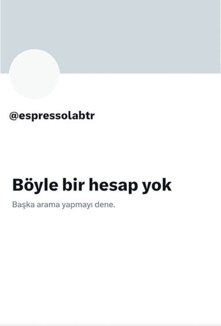 Aha espressolab hesap kapattı. Herifler boykottan değil akpliler aşırı destek olunca sildi amk gülmekten ölecem artık ahhahahaha