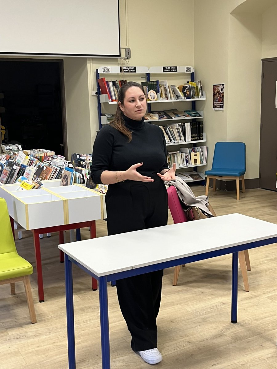 VechjuLiceu's tweet photo. Cette semaine c’était la Semaine de la presse et des médias au collège ! Avemu scuntratu i giurnalisti di @icircfm @FTViaStella è @Corse_Matin 
#spme2025 https://t.co/BuM5yqVLAX