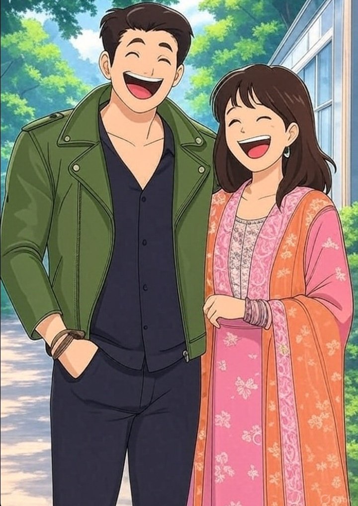 Wow Ghibli art feels different on SidNaaz ❤️