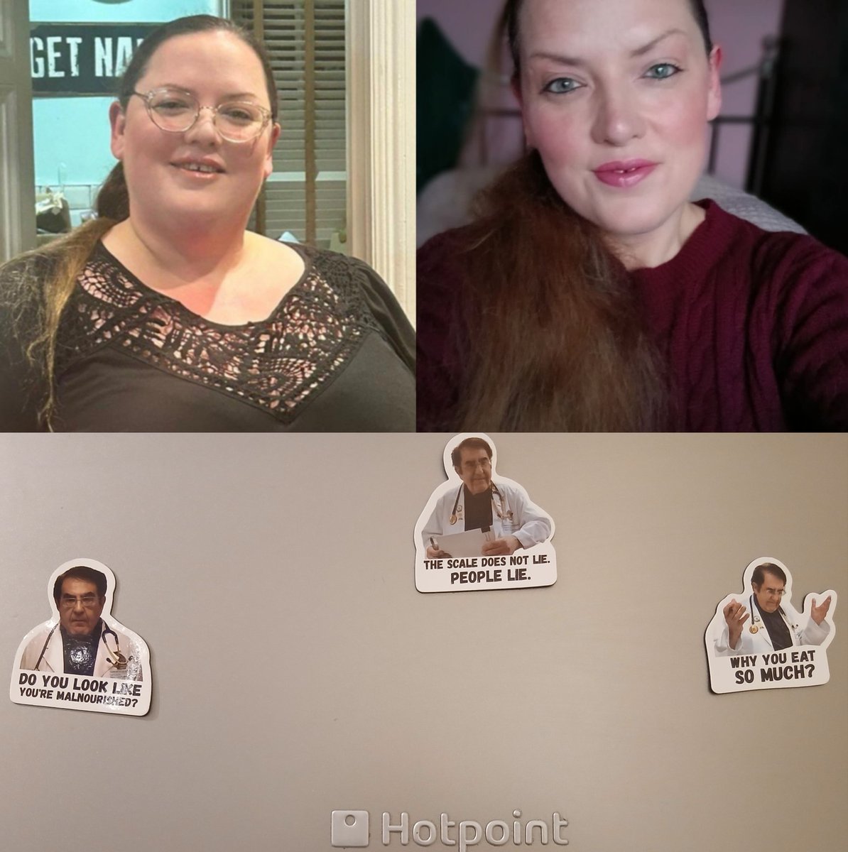 rebeccaryder1's tweet photo. Exactly 8 stone down today 🥳🎉
Celebrated by buying myself some new fridge magnets to keep myself accountable 😬🤣🤣 https://t.co/cJRBn4J7Ke