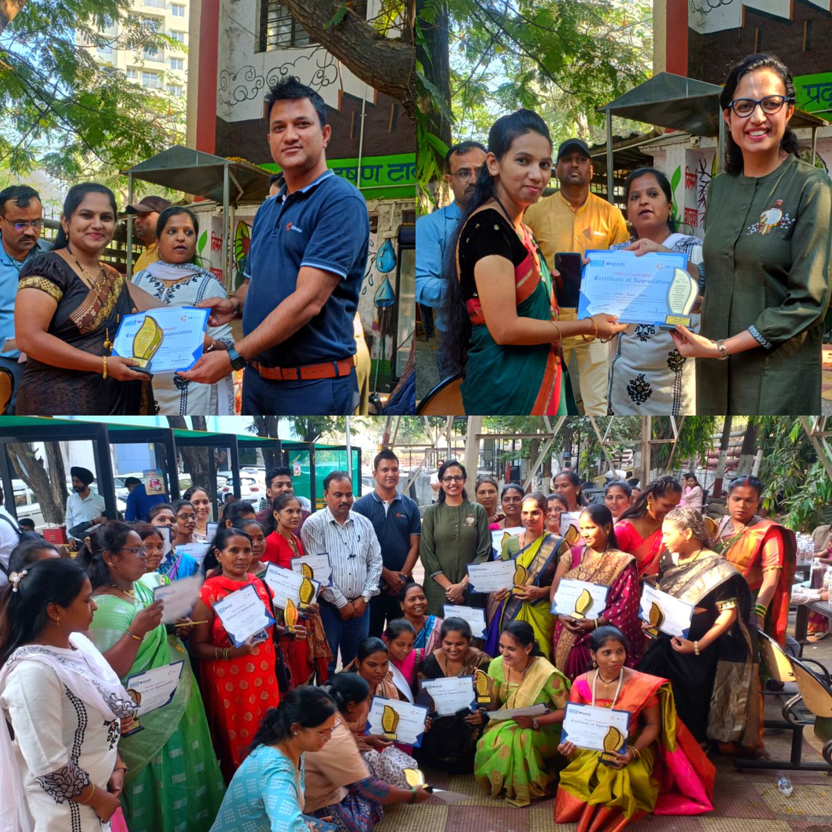 unipads_india's tweet photo. Unipads Foundation, CYDA &amp; CIE met Deputy Commissioner Sachin Pawar, @pcmcindiagovin, Pune &amp; ward heads to discuss the Sanisafe Project’s impact &amp; future. Beneficiaries shared how menstrual education &amp; sustainable products changed their lives. We also honored our MHM Champions! https://t.co/5P0oK6lBf7