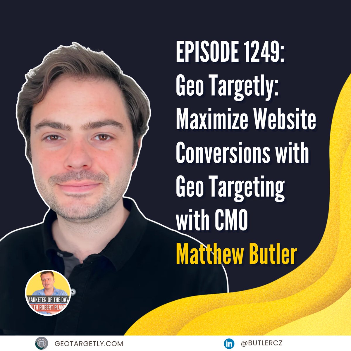 robertplank's tweet image. How do you make your website feel local to everyone? Matthew Butler of Geo Targetly explains how personalization builds trust with global audiences. #MatthewButler #GeoTargetly #WebsiteLocalization #GlobalMarketing #MarketeroftheDay