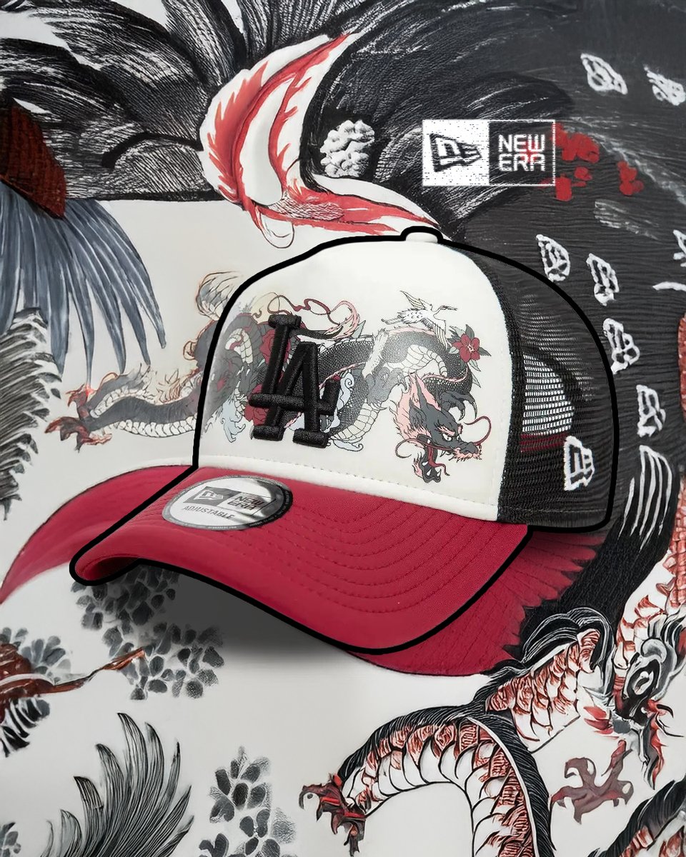 ujstore's tweet photo. New Era meets Japan 🇯🇵
Questi due cap MLB Graphic fondono il design street di New Era con l’eleganza delle grafiche tradizionali giapponesi.

Disponibili ora in store e online, tap al link in bio e nelle stories!

#NewEraCap #JapaneseVibes #StreetwearCulture https://t.co/e0XWM8Y7aF