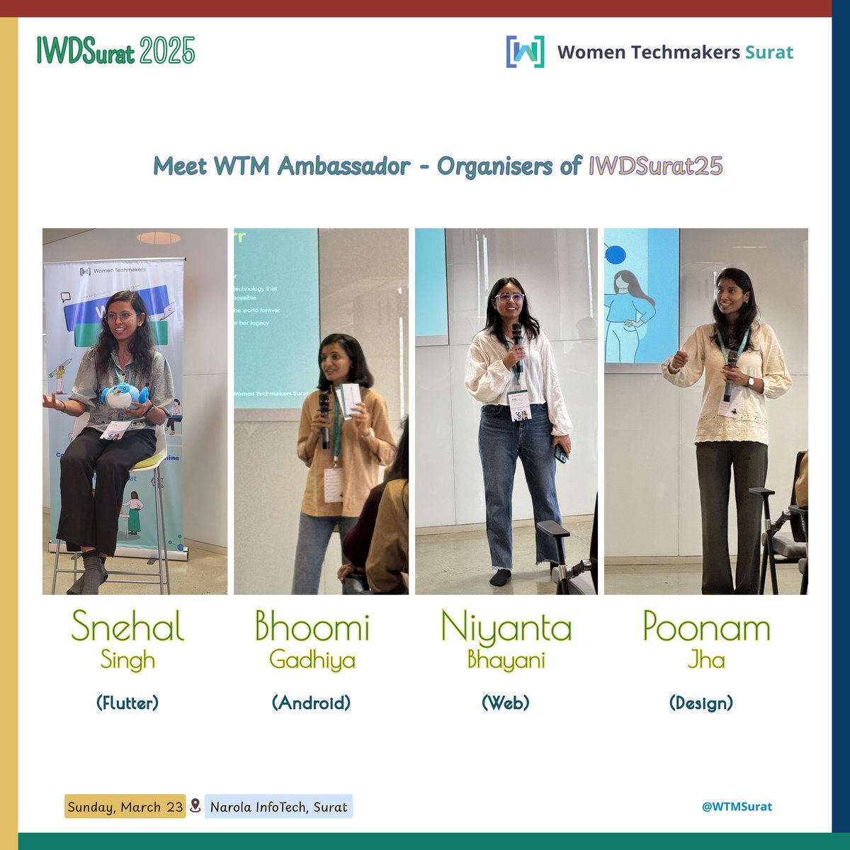 Women Techmakers Surat #IWDSurat25 tweet media