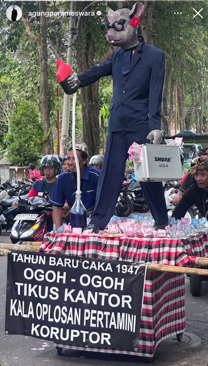 BaleBengong's tweet image. Mention dong ogoh2 gerakan sosial politik hari ini