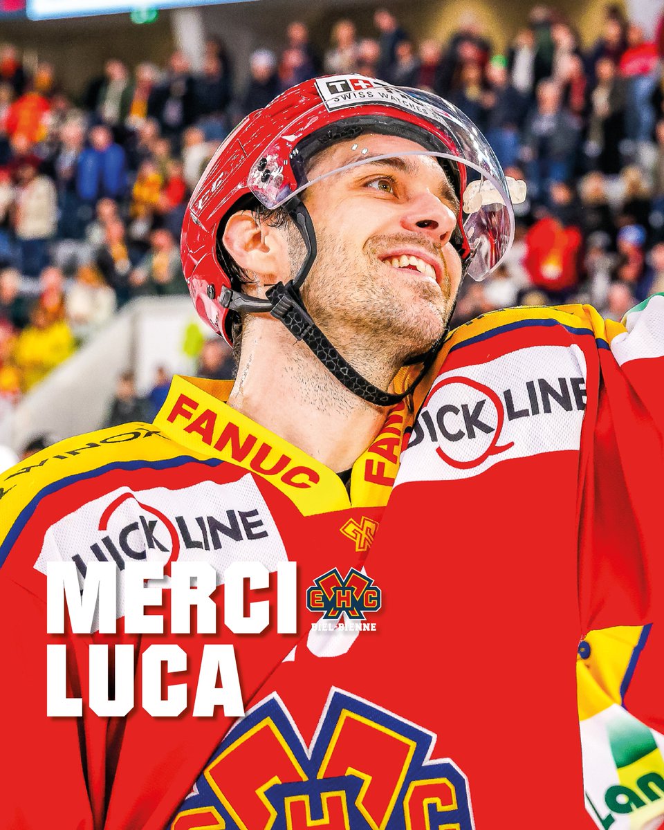 Après six années couronnées de succès, Luca Cunti prend congé du HC Bienne. Au cours de cette période, il a été un acteur majeur dans l’évolution de l’équipe et a partagé de nombreux moments inoubliables. ✨

Ein Statement von Luca👇🏼ehcb.ch/de/aktuell/new…
