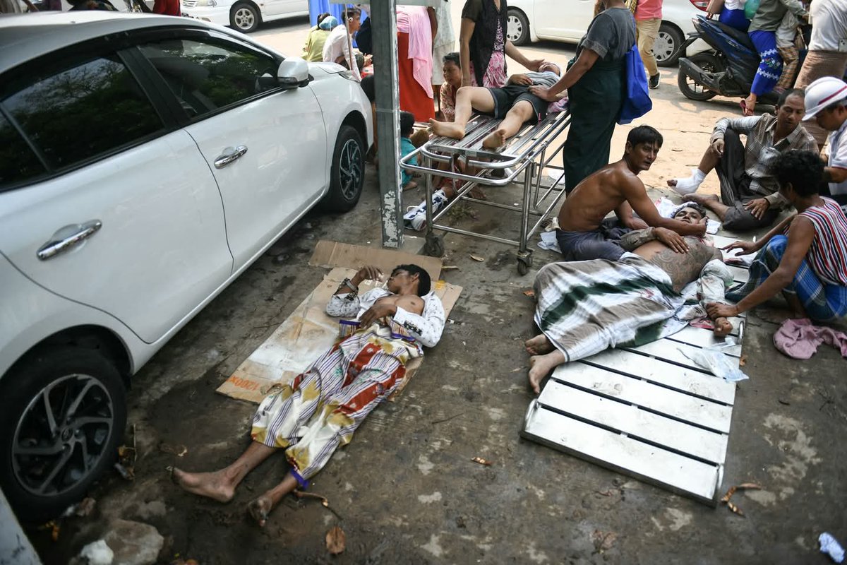 Myanmar and its neighbouring country Thailand have faced two powerful earthquakes recently where some people have lost their lives, some got injured and some became homeless. Our prayers and thoughts are with the victims of both countries. 😢🥹

- Ro Mon Sur Ali 

#earthquake
