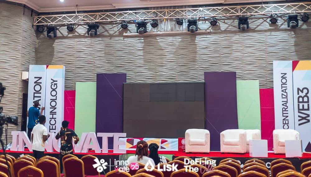 Victor_Ephraim7's tweet photo. GMMMM😊, from One of the sponsors of Innovate’25.  @Web3_Veph 

We’re ready to receive you by 10am(now!). 

I hope you’re already on your way 😊.

I love the branding from Cre8digi and zobo from @Esteeze Zobo.

#innovate25
#DefyDefi
#Veph
#FTLD https://t.co/pgFXqfrFt0