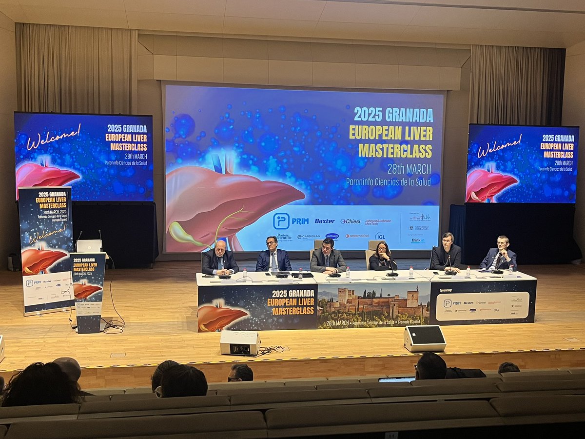 Let’s start! 2025 Granada European Liver Masterclass in Paraninfo de Ciencias de la Salud <a href="/hospital_hvn/">HUVN</a> <a href="/CanalUGR/">Universidad Granada</a>