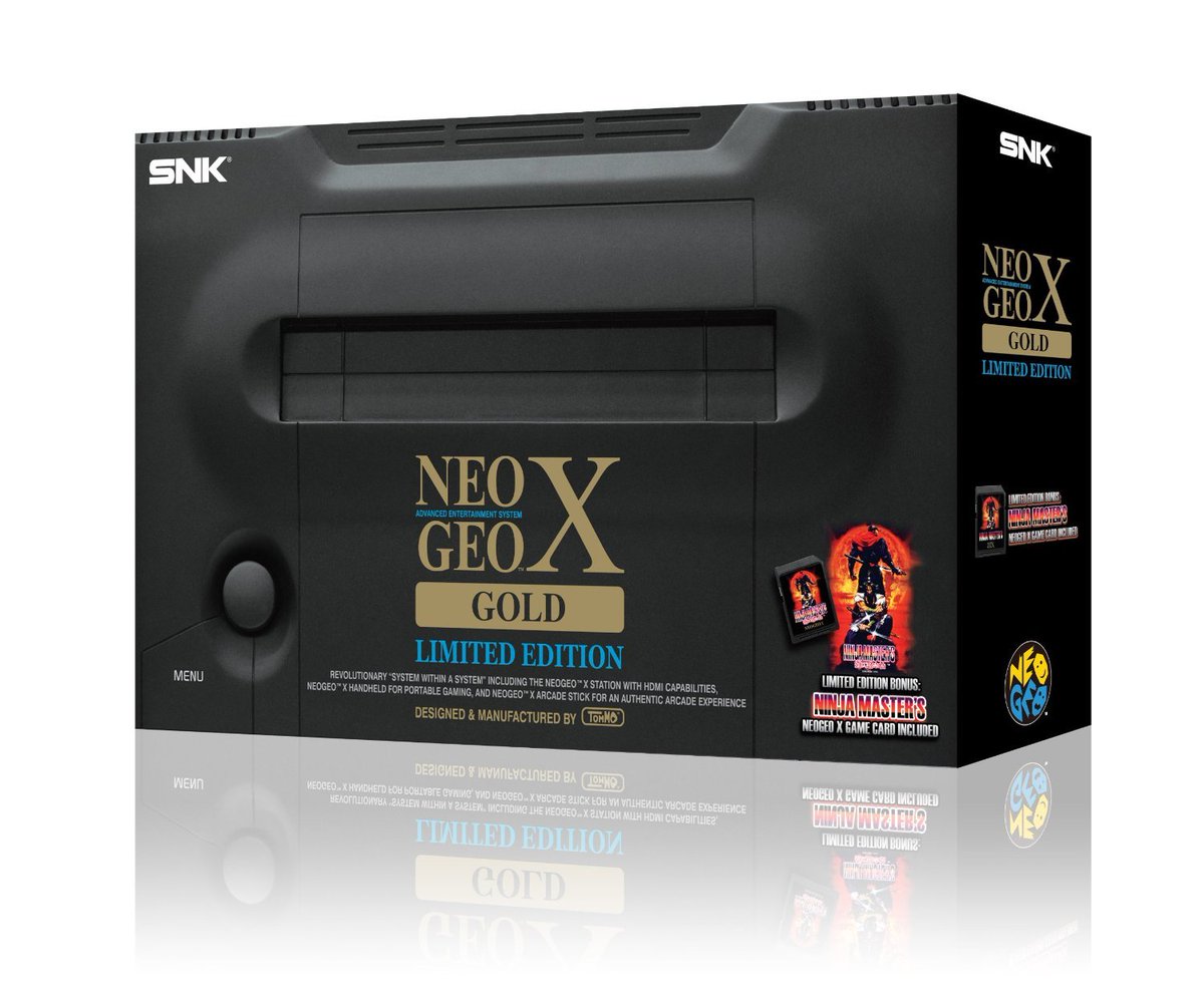 買取情報 貴重な商品買取ました!! NeoGeo X: Gold Limited Edition 未