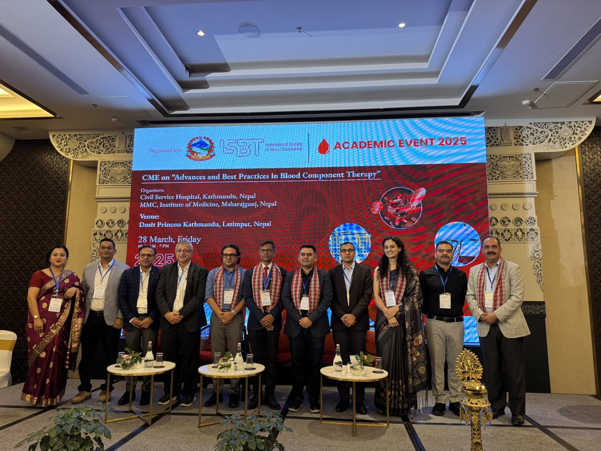 Satyam Arora MD | CABP (@arorasatyam12) on Twitter photo Nepal is very close to my training and career in Medicine. Always a pleasure to visit the Himalayan nation and discuss science. It was great meeting <a href="/Poudyalbishesh/">Bishesh Poudyal</a> and we hope to initiate more projects and collaborations soon !! <a href="/ISBTCO/">ISBT Central Office</a> Nepal is very close to my training and career in Medicine. Always a pleasure to visit the Himalayan nation and discuss science. It was great meeting <a href="/Poudyalbishesh/">Bishesh Poudyal</a> and we hope to initiate more projects and collaborations soon !! <a href="/ISBTCO/">ISBT Central Office</a>