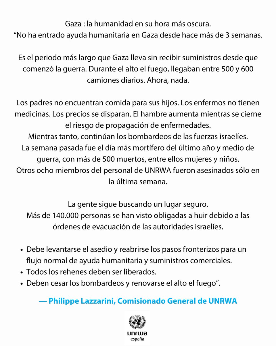 #Gaza: la humanidad en su hora más oscura.