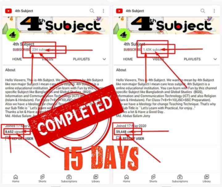 MdShahed2483's tweet photo. Another big task completed. Contact me now to take your YouTube channel to the top level.
Oder link :https://t.co/xjv8Rjw3Z4

#deprem #zeudiners #jeddah 
#YouTube #youtubevideoseo https://t.co/9beFNgwMaO