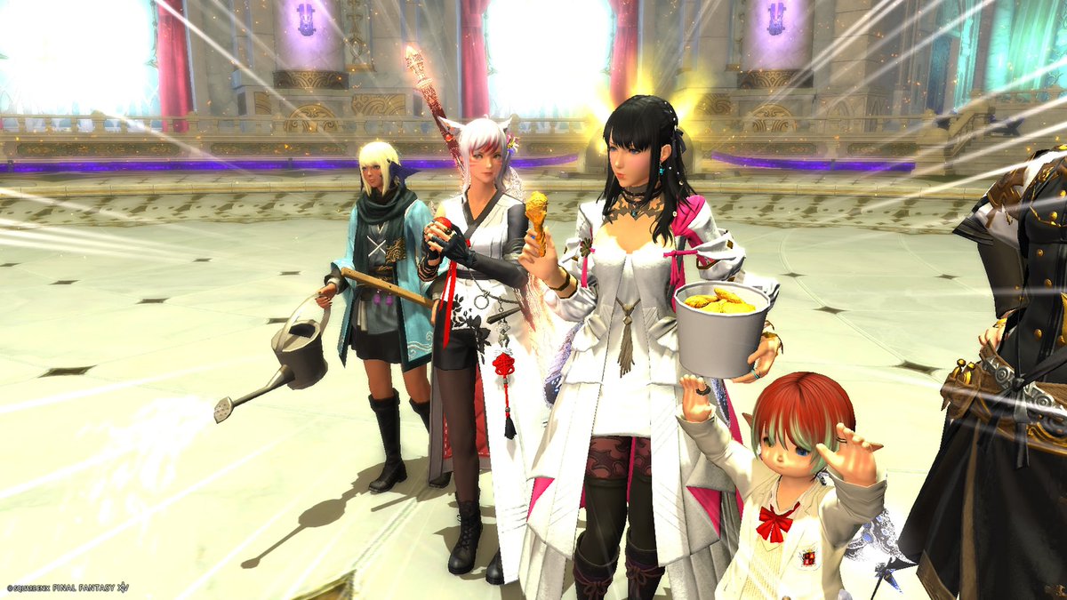 固定メンバー久しぶりの集合😆✨
極も無事終わったから、来週の零式に向けて周回してリハビリ🤣🤣