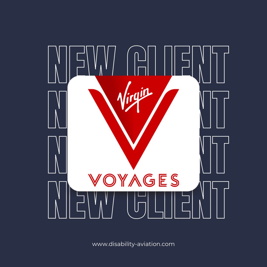 We’re thrilled to welcome <a href="/VirginVoyages/">Virgin Voyages ⚓️</a> as a new strategic client of Disability Aviation &amp; Maritime! Together, we’ll work to make cruising more accessible &amp; inclusive for all. Excited to set sail on this journey toward barrier-free travel.
#Accessibility #VirginVoyages