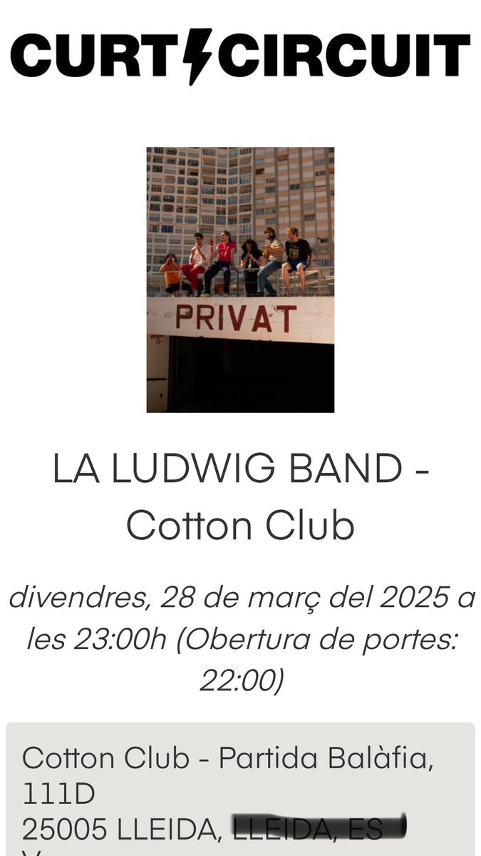 <a href="/OctubreCCC/">OctubreCCC</a> <a href="/begonyamezquita/">Begonya Mezquita</a> <a href="/LaFumigacadadia/">La Fúmiga cada dia</a> <a href="/Sandramonfort__/">Sandra Monfort</a> <a href="/IvetteNadal/">Ivette Nadal</a> <a href="/elpumarejo_LH/">El Pumarejo</a> <a href="/PauAlabajos/">Pau Alabajos</a> <a href="/MagaliSare/">Magalí Sare</a> <a href="/manelfortia/">Manel Fortià</a> <a href="/fadesfadesfades/">FADES</a> <a href="/ccalbareda/">Centre Cultural Albareda</a> <a href="/tradicionarius/">Tradicionàrius</a> 9hN
✓ <a href="/JoanMasdeu/">Joan Masdéu</a> a Manresa/<a href="/voila_cat/">voila.cat</a>
✓ <a href="/elponypisador/">El Pony Pisador</a> a BCN/salaApolo
✓ <a href="/ramonmirabet/">Ramon Mirabet</a> a Girona/auditori
<a href="/remeifresca/">Remei de Ca la Fresca</a> a BCN/ateneu9barris

2/4 de 10hN #laModel a Reus/<a href="/losubmarinoreus/">Lo Submarino de Reus</a>

10hN #ColomaBertran a  Centelles/<a href="/PubArca/">Pub Arca</a>

11hN <a href="/LaLudwigBand/">La Ludwig Band</a>
a Lleida/cottom club