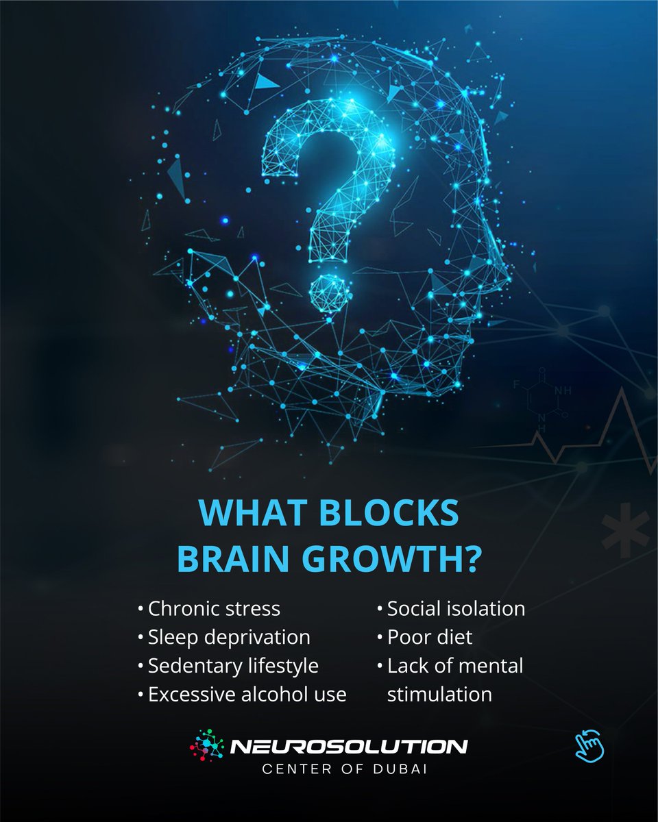 Neurosolutionae's tweet image. Stress, poor sleep &amp;amp; mental inactivity weaken your brain over time.

At NeuroSolution Dubai, we help reverse these effects with expert neurorehab care.

📞 80067392 | WhatsApp: +971 54 700 0334

#NeuroSolutions #BrainHealth #Dubai #HealthyHabits #Ramadan