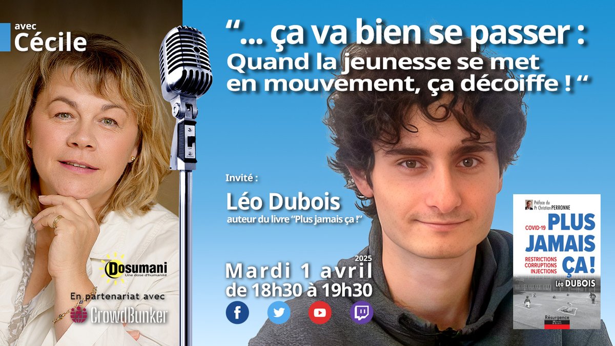 Dans l'émission "...ça va bien se passer" du mardi 1er avril, quand la jeunesse se met en mouvement, ça décoiffe !