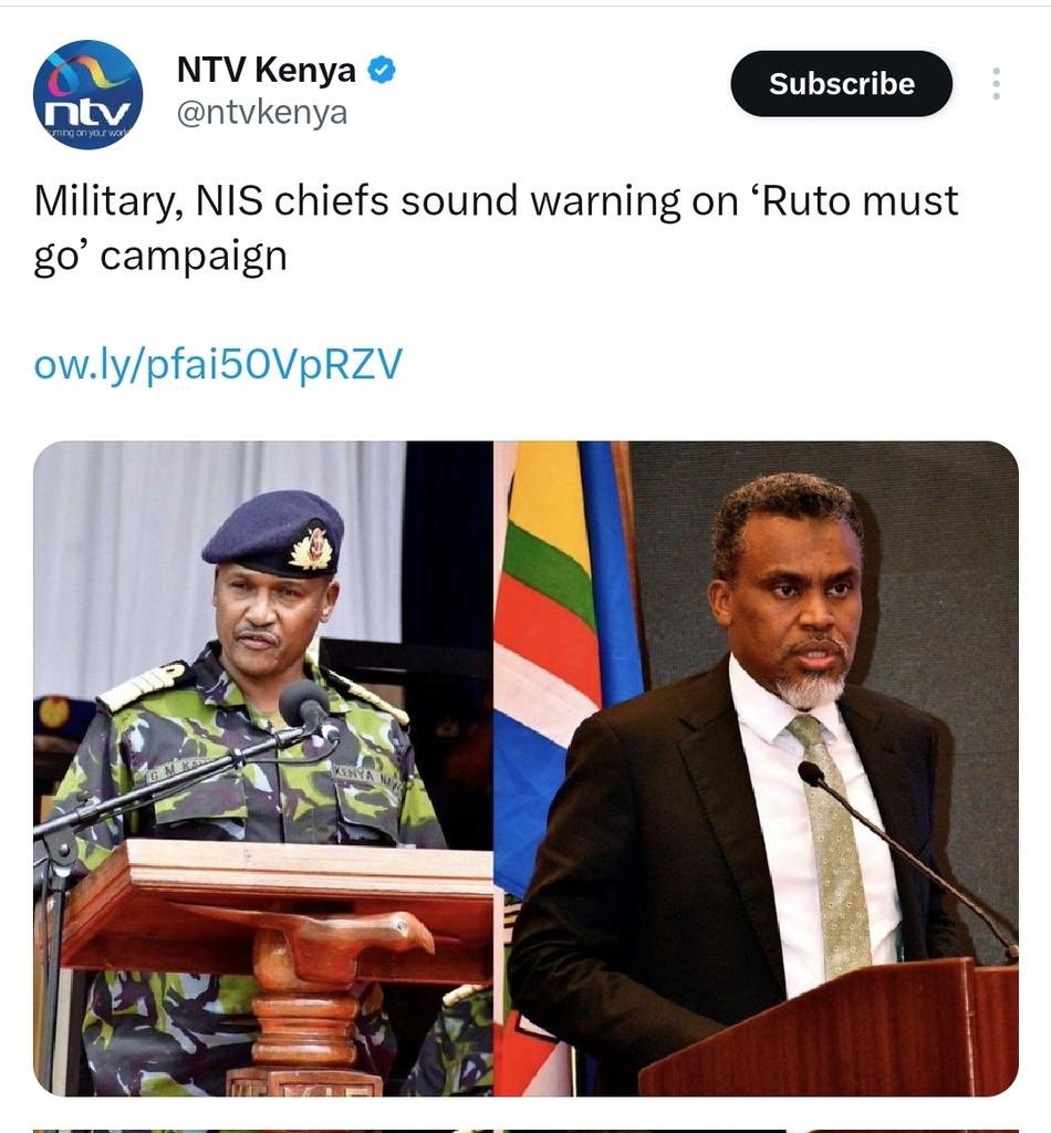 Jimi Wanjigi (@jimiwanjigi) on Twitter photo Ruto Must Go!!! Ruto Must Go!!!