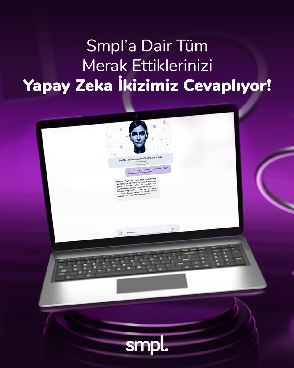 🤖 Smpl hakkında merak ettiğiniz her şeyin cevabı artık bir tık uzağınızda!
Yapay zeka ikizimiz, size Smpl'ın sunduğu tüm çözümleri detaylıca anlatmak için hazır.

Hemen deneyin, aklınızdaki soruları yanıtlayalım! 💬✨
👉 findaso.com/AI/smpl-ai

#smpl #yapayzeka #dijitalikiz