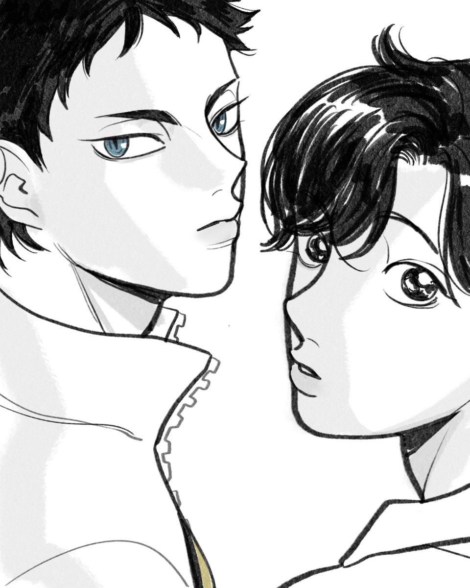 killvard's tweet image. Eiji VS Keiji #haikyuu #bananafish