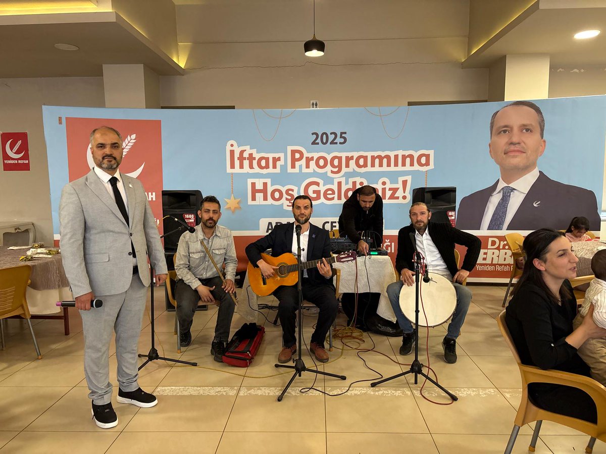 Milli Görüş Lideri Dr Fatih Erbakan'ın Katılımlarıyla Ceyhan İlçemizde gerçekleşen KUDÜS İLE DAYANIŞMA İFTAR programına Milli Gençlik Derneği Müzik Ekibimiz ve Semazenimiz ile katkı sağladık
<a href="/nureddingul/">Nureddin GÜL</a> @ADANAMGD