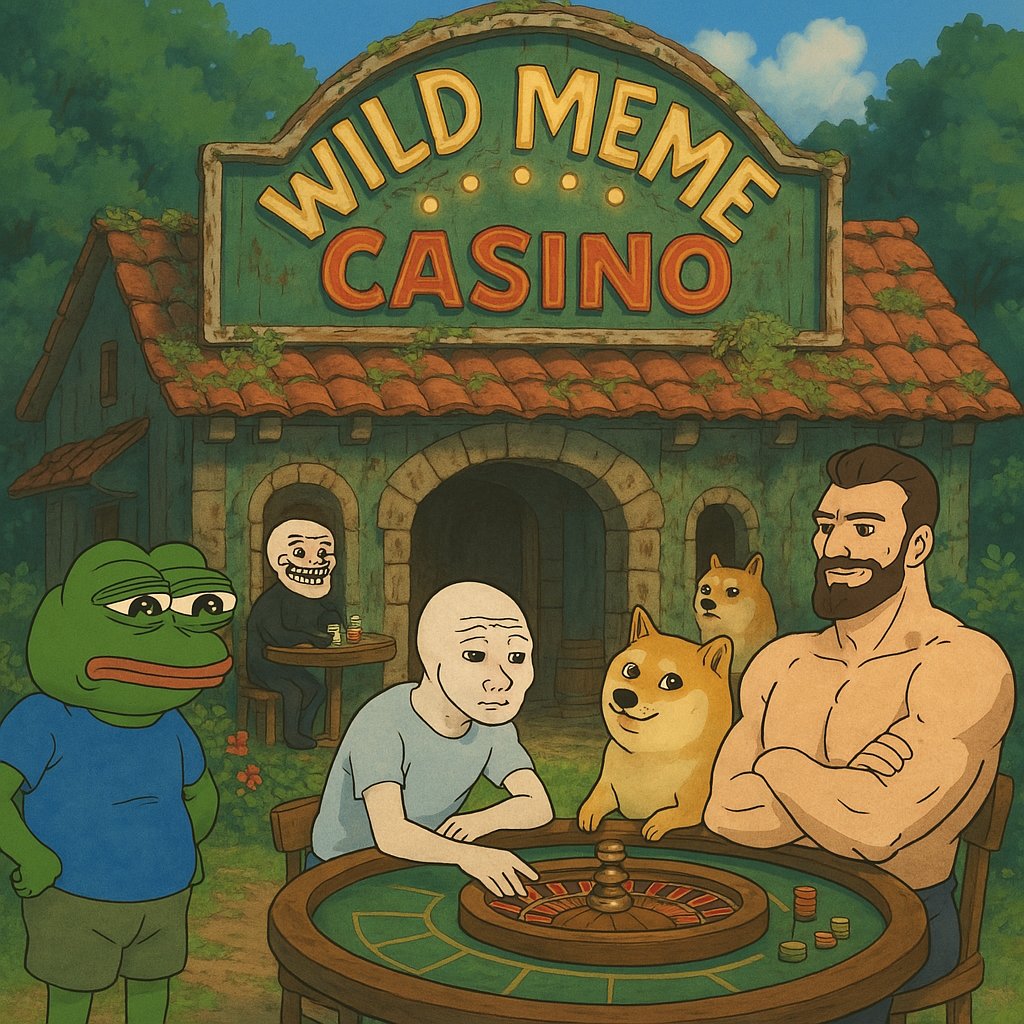 GM from ghibli WILD MEME CASINO