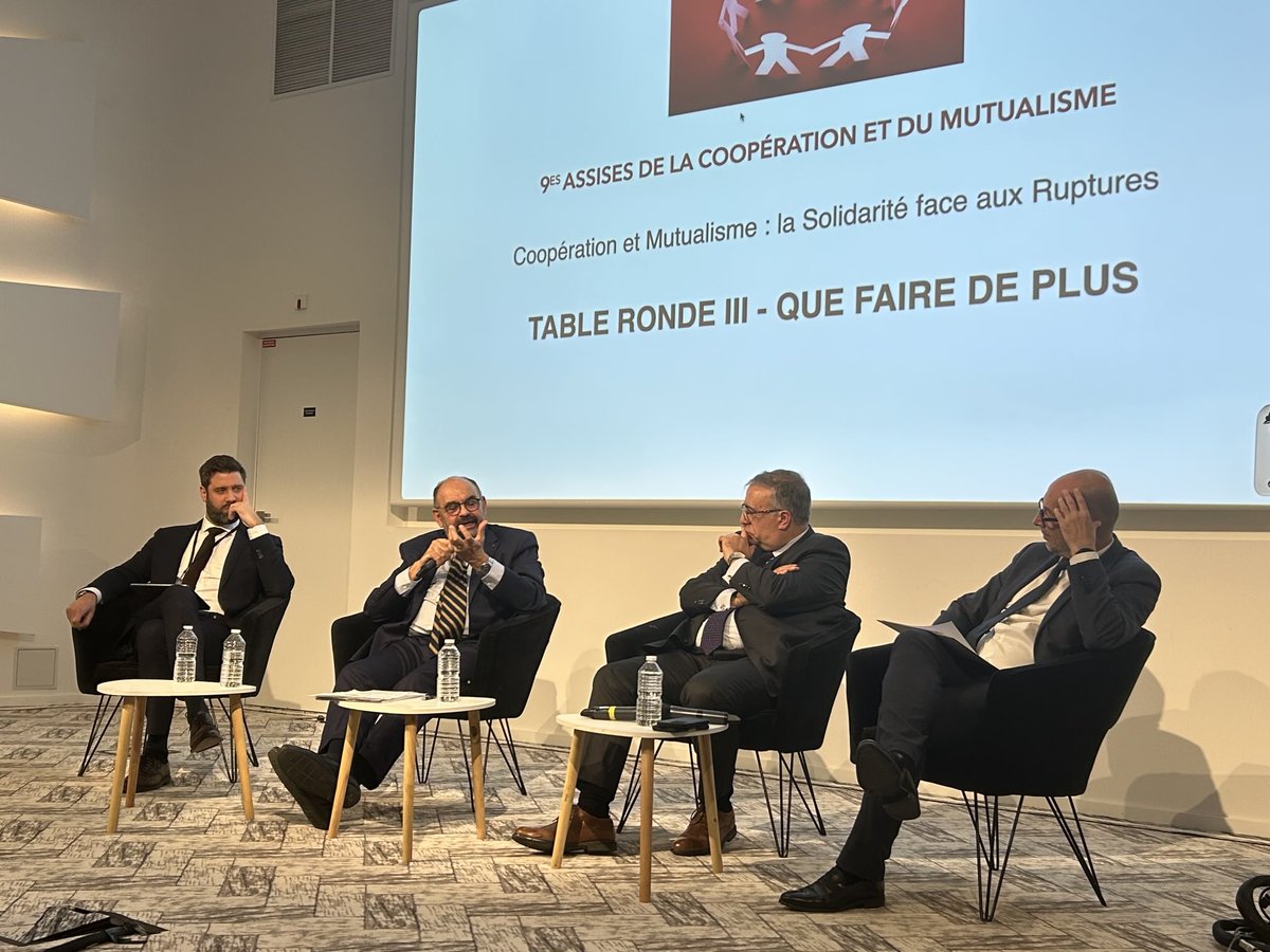 jm cohen solal (@jmcsolal) on Twitter photo Table ronde aux Assises de La coopération et du mutualisme, organisées par Olivier Pastré, Jean-Hervé Lorenzi et Thierry Derez , avec <a href="/ThierryBeaudet/">Thierry Beaudet</a> , <a href="/dacostaph/">Philippe DA COSTA</a> et Jonathan Sambugaro «Quelles solidarité face aux ruptures ?» Table ronde aux Assises de La coopération et du mutualisme, organisées par Olivier Pastré, Jean-Hervé Lorenzi et Thierry Derez , avec <a href="/ThierryBeaudet/">Thierry Beaudet</a> , <a href="/dacostaph/">Philippe DA COSTA</a> et Jonathan Sambugaro «Quelles solidarité face aux ruptures ?»