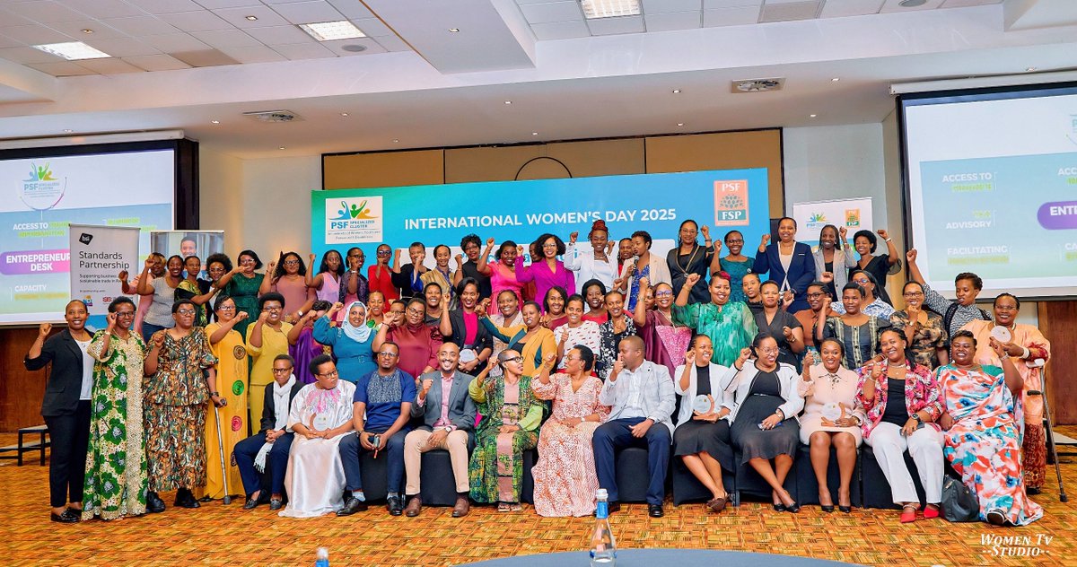 PSF | Specialized Cluster (@psf_specialized) on Twitter photo The celebration brought together distinguished guests, including a MIGEPROF representative,the PSF Chairperson & Vice-Chairperson, the PSF SC Chairperson and key PSF SC partners, among others.
#IWDCelebration2025 <a href="/PSF_Rwanda/">PSF Rwanda</a> <a href="/JeanneFM1/">Jeanne F. Mubiligi</a> <a href="/RwandaGender/">Ministry of Gender & Family Promotion | Rwanda</a> <a href="/RwandaTrade/">Min of Trade |Rwanda</a> <a href="/SekamanaTherese/">Therese Sekamana</a> The celebration brought together distinguished guests, including a MIGEPROF representative,the PSF Chairperson & Vice-Chairperson, the PSF SC Chairperson and key PSF SC partners, among others.
#IWDCelebration2025 <a href="/PSF_Rwanda/">PSF Rwanda</a> <a href="/JeanneFM1/">Jeanne F. Mubiligi</a> <a href="/RwandaGender/">Ministry of Gender & Family Promotion | Rwanda</a> <a href="/RwandaTrade/">Min of Trade |Rwanda</a> <a href="/SekamanaTherese/">Therese Sekamana</a>